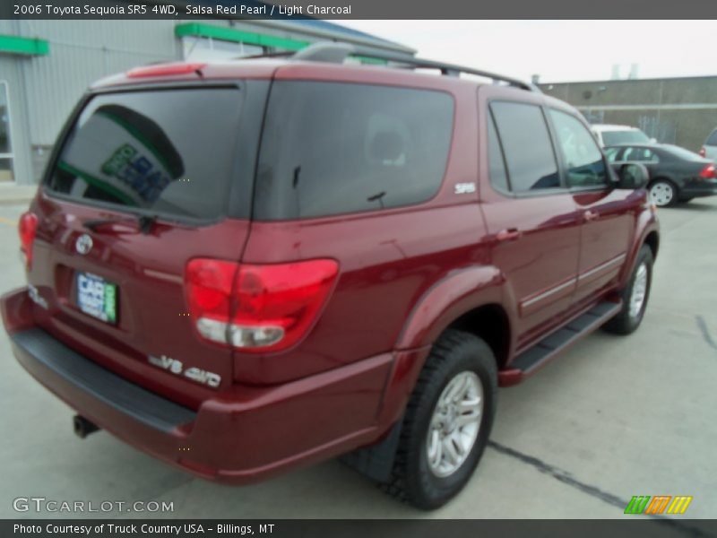 Salsa Red Pearl / Light Charcoal 2006 Toyota Sequoia SR5 4WD