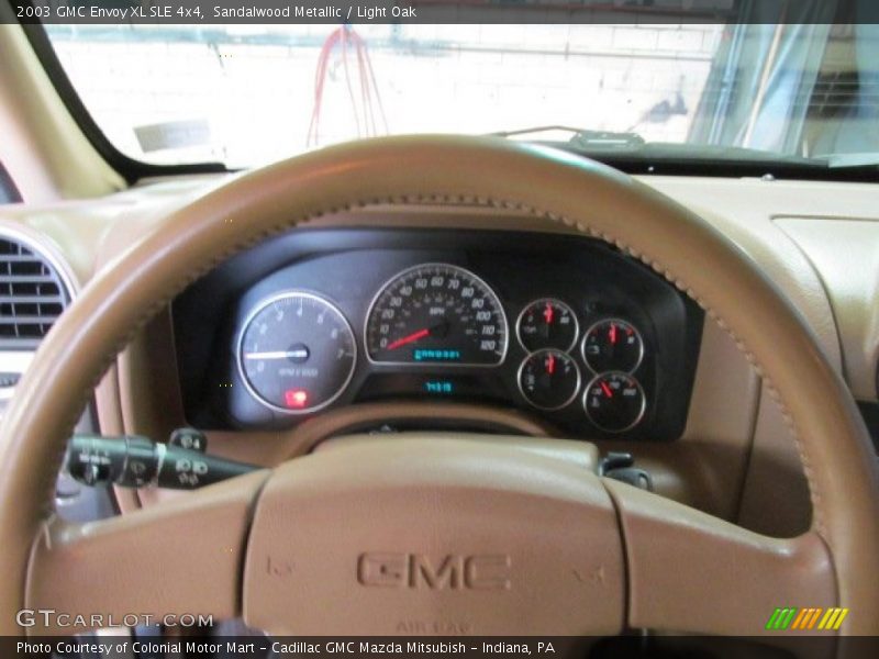 Sandalwood Metallic / Light Oak 2003 GMC Envoy XL SLE 4x4
