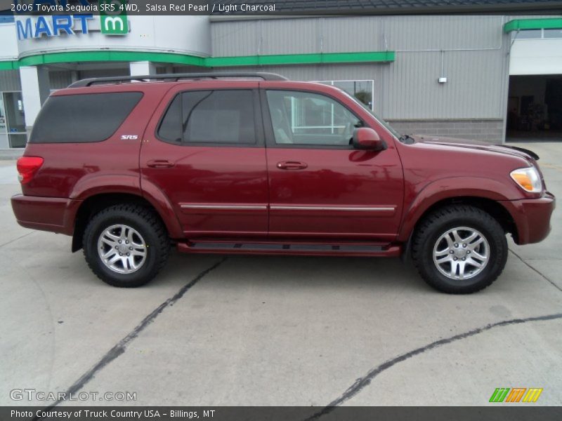 Salsa Red Pearl / Light Charcoal 2006 Toyota Sequoia SR5 4WD