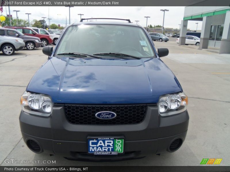 Vista Blue Metallic / Medium/Dark Flint 2007 Ford Escape XLS 4WD
