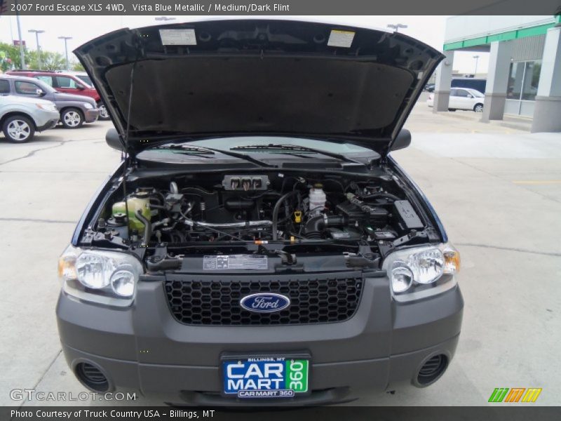 Vista Blue Metallic / Medium/Dark Flint 2007 Ford Escape XLS 4WD