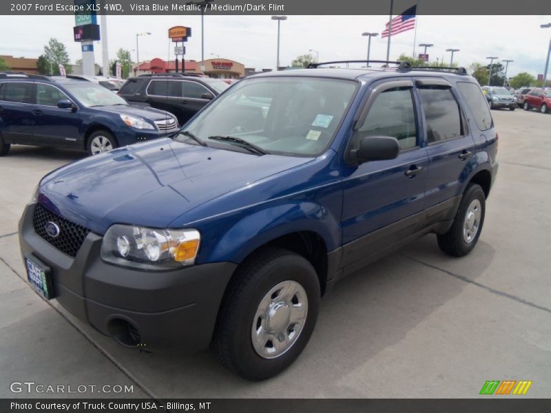 Vista Blue Metallic / Medium/Dark Flint 2007 Ford Escape XLS 4WD
