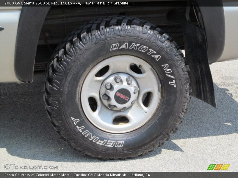  2000 Sierra 2500 SL Regular Cab 4x4 Wheel