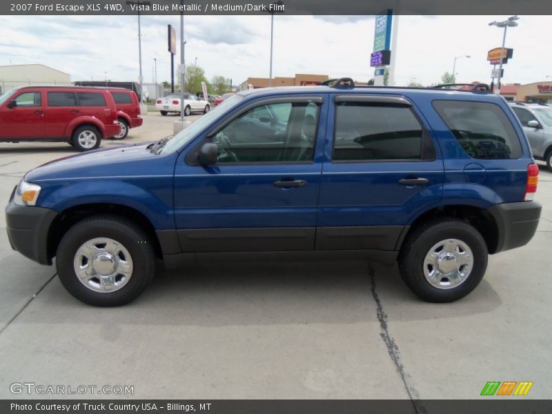 Vista Blue Metallic / Medium/Dark Flint 2007 Ford Escape XLS 4WD