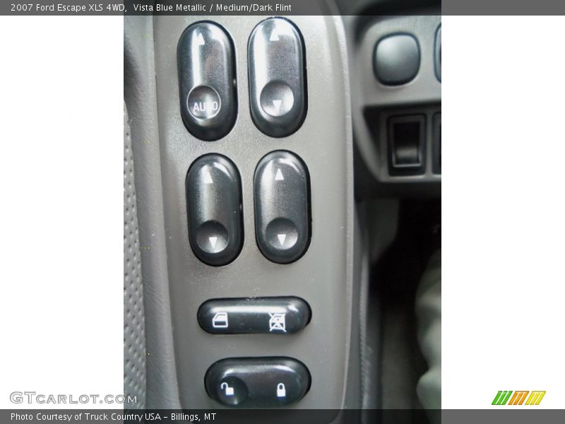 Vista Blue Metallic / Medium/Dark Flint 2007 Ford Escape XLS 4WD