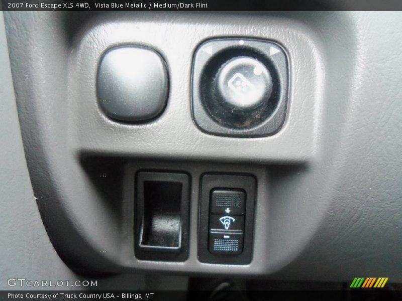 Vista Blue Metallic / Medium/Dark Flint 2007 Ford Escape XLS 4WD
