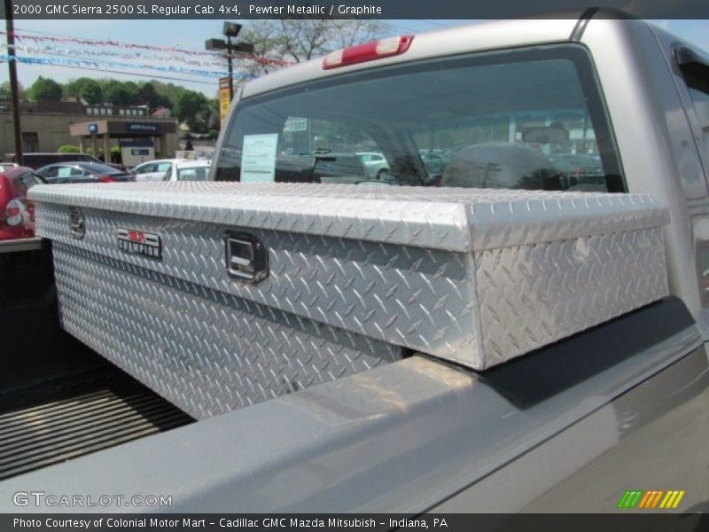 Pewter Metallic / Graphite 2000 GMC Sierra 2500 SL Regular Cab 4x4