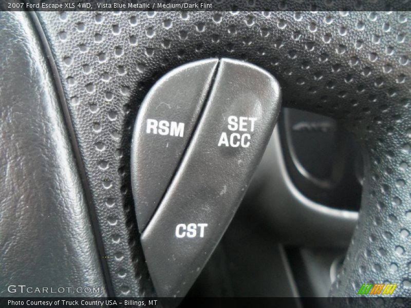 Vista Blue Metallic / Medium/Dark Flint 2007 Ford Escape XLS 4WD