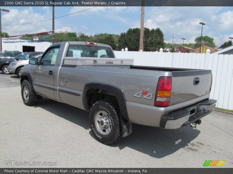  2000 Sierra 2500 SL Regular Cab 4x4 Pewter Metallic