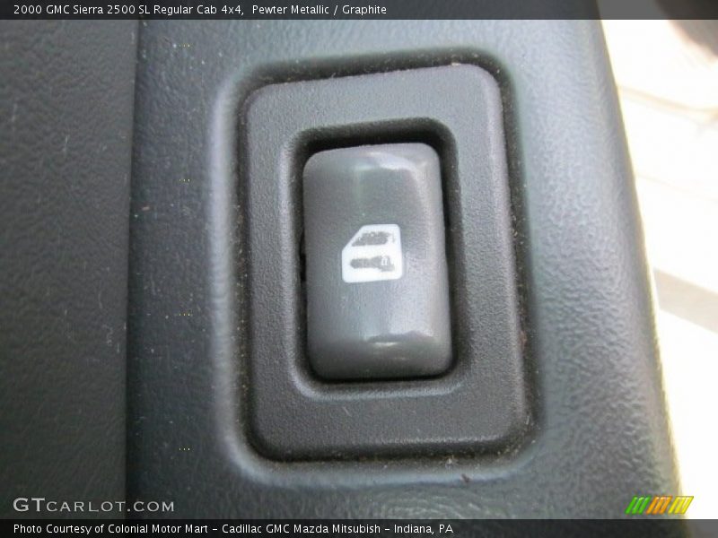 Pewter Metallic / Graphite 2000 GMC Sierra 2500 SL Regular Cab 4x4