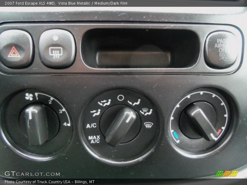 Vista Blue Metallic / Medium/Dark Flint 2007 Ford Escape XLS 4WD
