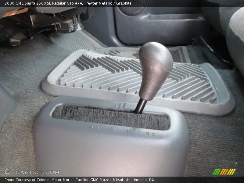 Pewter Metallic / Graphite 2000 GMC Sierra 2500 SL Regular Cab 4x4