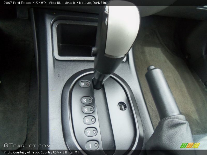 Vista Blue Metallic / Medium/Dark Flint 2007 Ford Escape XLS 4WD