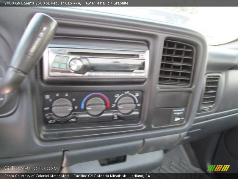 Pewter Metallic / Graphite 2000 GMC Sierra 2500 SL Regular Cab 4x4