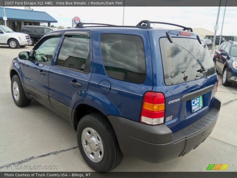 Vista Blue Metallic / Medium/Dark Flint 2007 Ford Escape XLS 4WD