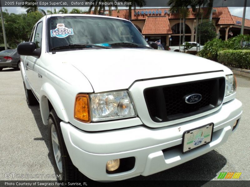 Oxford White / Medium Dark Flint 2005 Ford Ranger Edge SuperCab