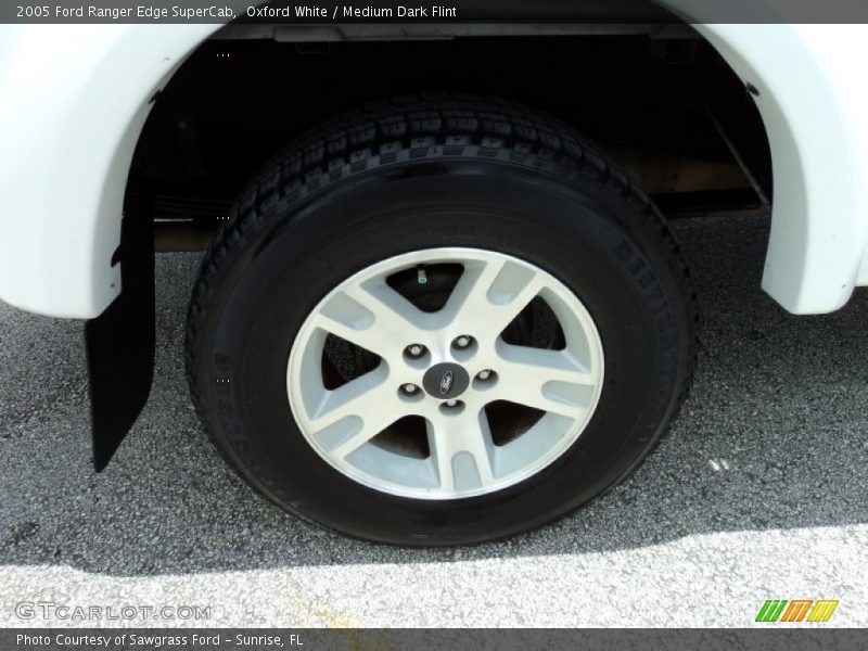 Oxford White / Medium Dark Flint 2005 Ford Ranger Edge SuperCab