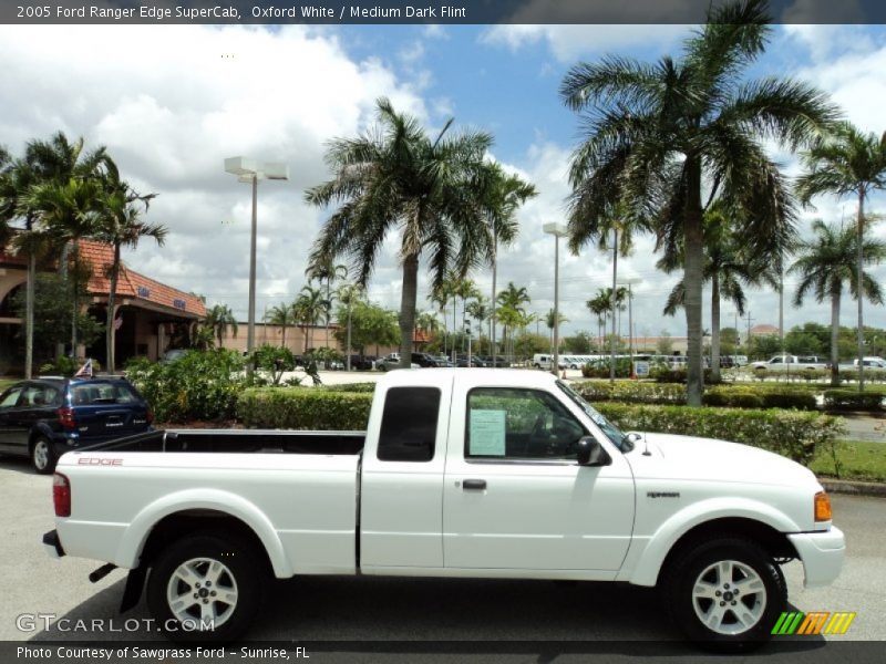 Oxford White / Medium Dark Flint 2005 Ford Ranger Edge SuperCab