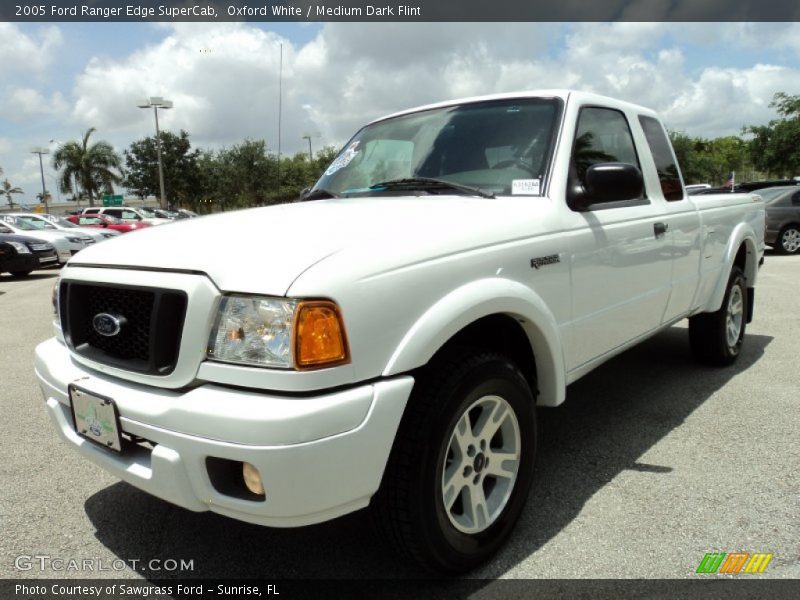 Oxford White / Medium Dark Flint 2005 Ford Ranger Edge SuperCab