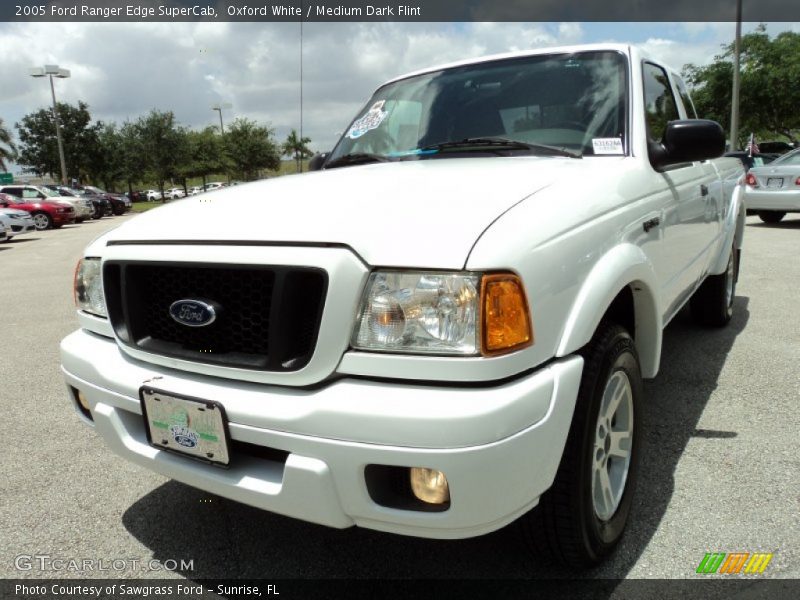 Oxford White / Medium Dark Flint 2005 Ford Ranger Edge SuperCab