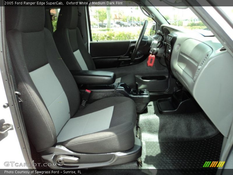 Oxford White / Medium Dark Flint 2005 Ford Ranger Edge SuperCab