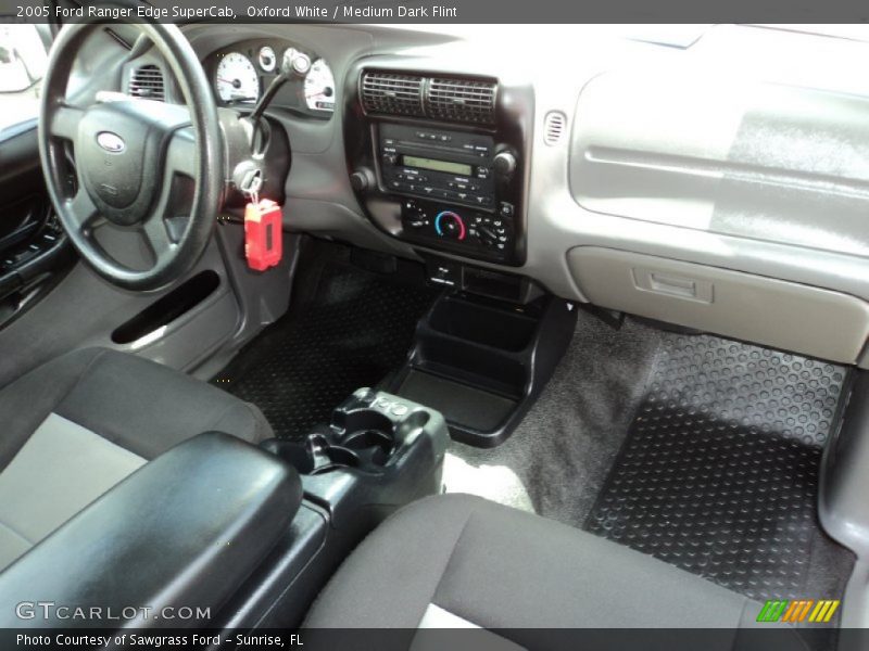 Oxford White / Medium Dark Flint 2005 Ford Ranger Edge SuperCab