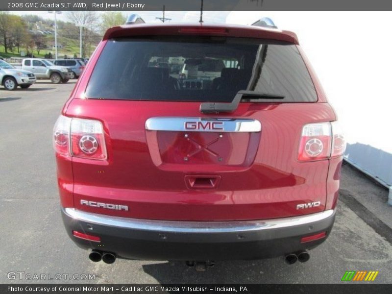 Red Jewel / Ebony 2008 GMC Acadia SLT AWD