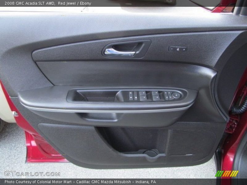 Red Jewel / Ebony 2008 GMC Acadia SLT AWD