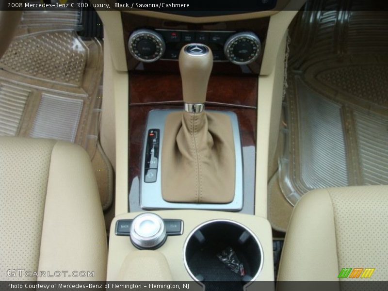 Black / Savanna/Cashmere 2008 Mercedes-Benz C 300 Luxury