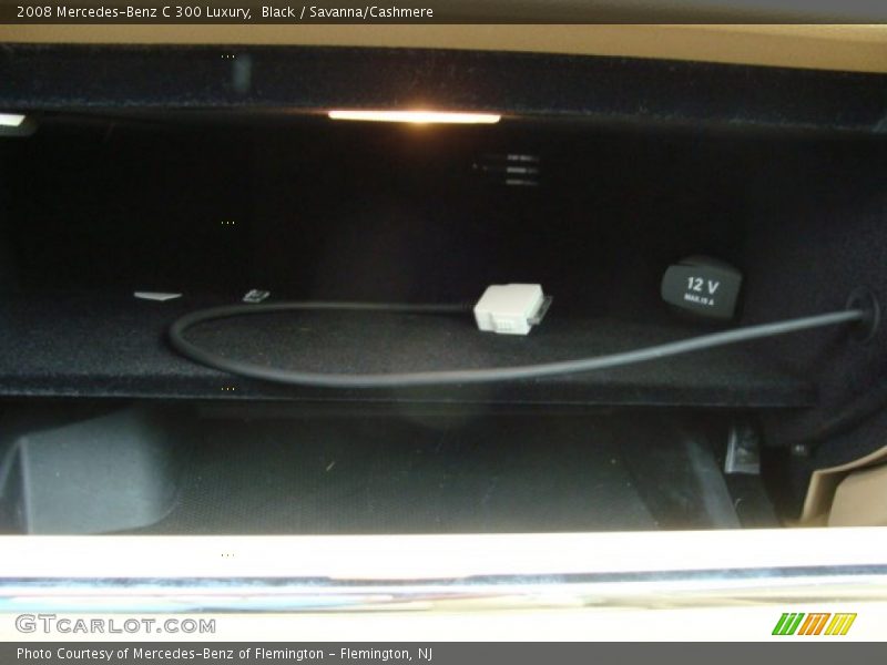 Black / Savanna/Cashmere 2008 Mercedes-Benz C 300 Luxury