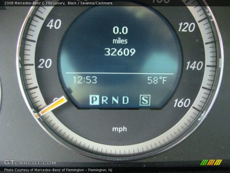 Black / Savanna/Cashmere 2008 Mercedes-Benz C 300 Luxury