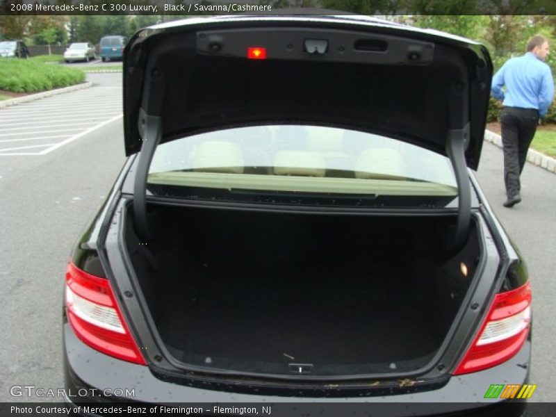 Black / Savanna/Cashmere 2008 Mercedes-Benz C 300 Luxury