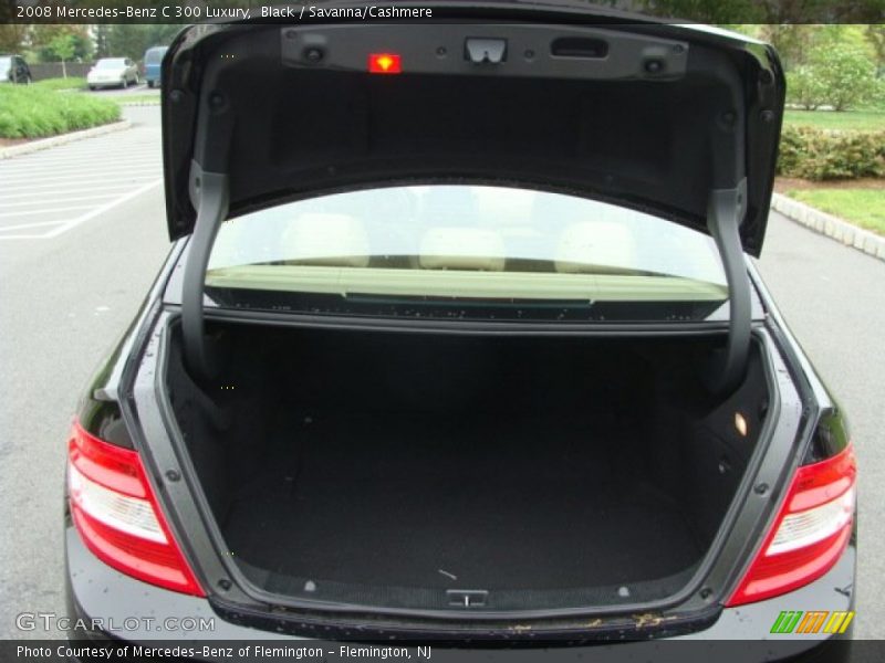 Black / Savanna/Cashmere 2008 Mercedes-Benz C 300 Luxury