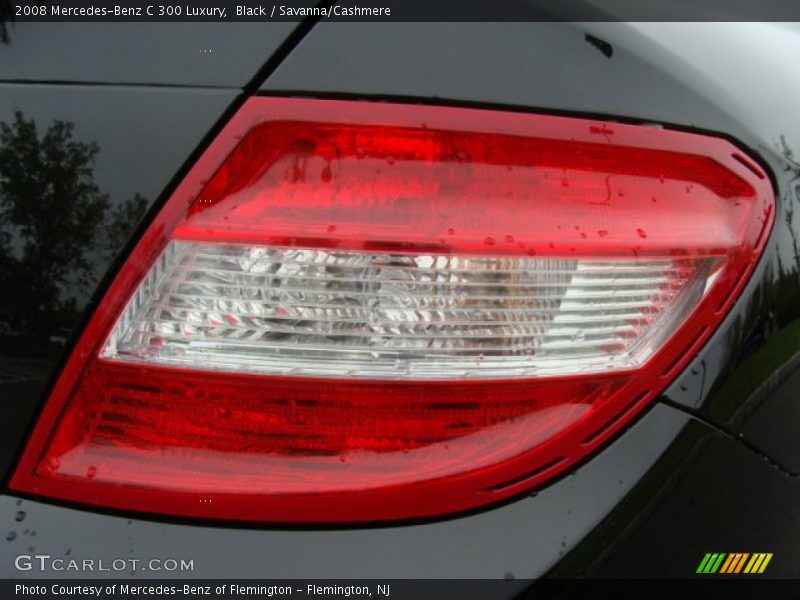 Black / Savanna/Cashmere 2008 Mercedes-Benz C 300 Luxury