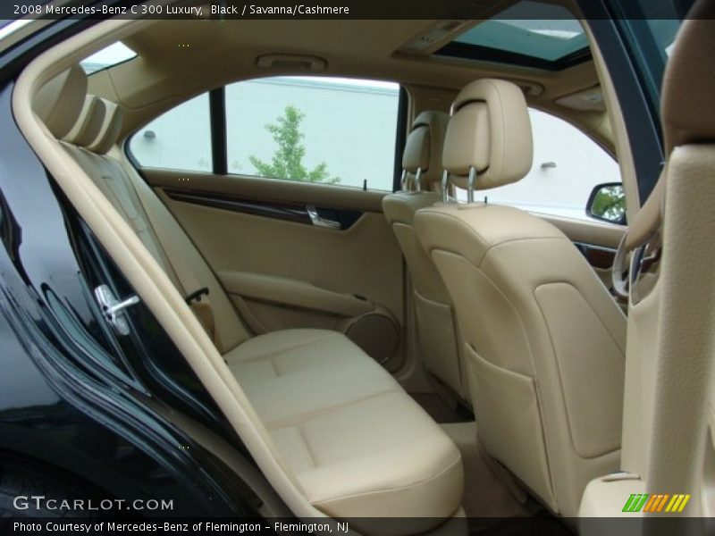 Black / Savanna/Cashmere 2008 Mercedes-Benz C 300 Luxury