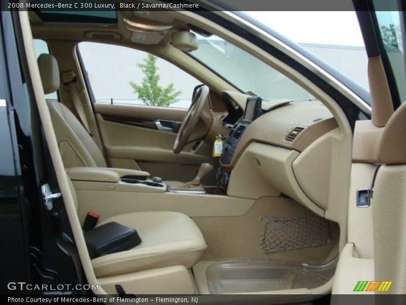 Black / Savanna/Cashmere 2008 Mercedes-Benz C 300 Luxury