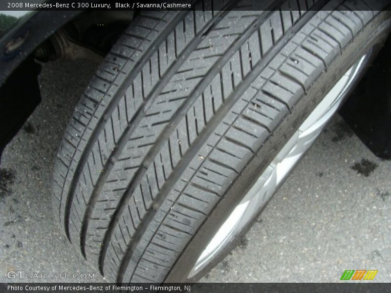 Black / Savanna/Cashmere 2008 Mercedes-Benz C 300 Luxury