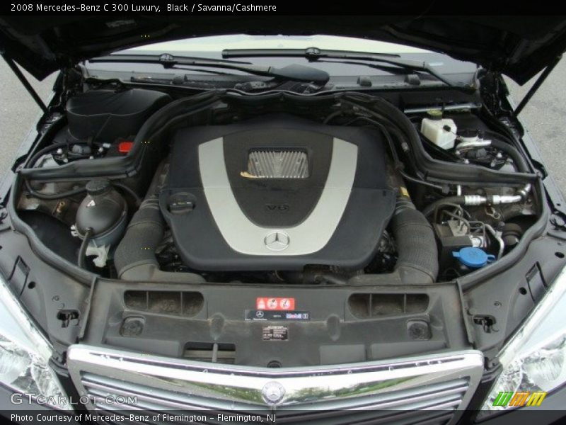 Black / Savanna/Cashmere 2008 Mercedes-Benz C 300 Luxury