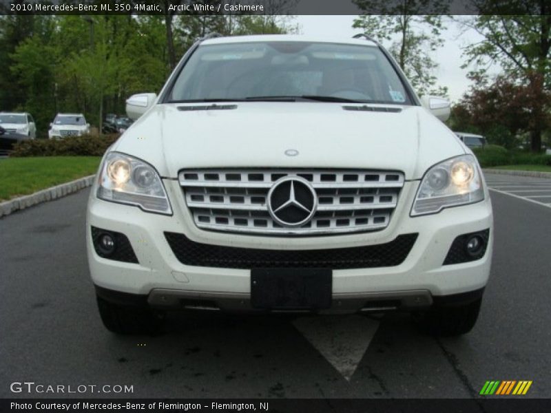 Arctic White / Cashmere 2010 Mercedes-Benz ML 350 4Matic