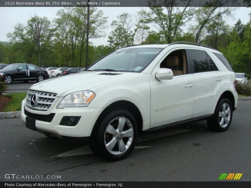 Arctic White / Cashmere 2010 Mercedes-Benz ML 350 4Matic