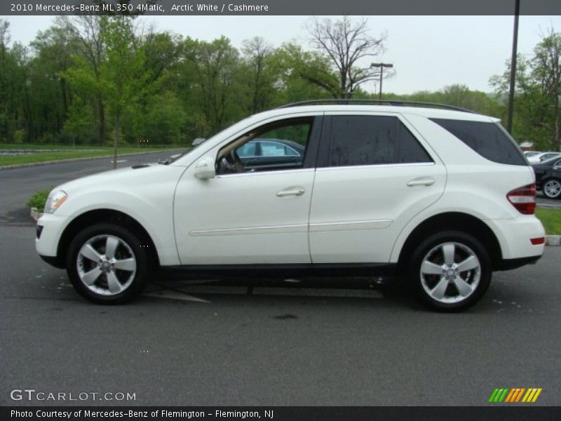 Arctic White / Cashmere 2010 Mercedes-Benz ML 350 4Matic