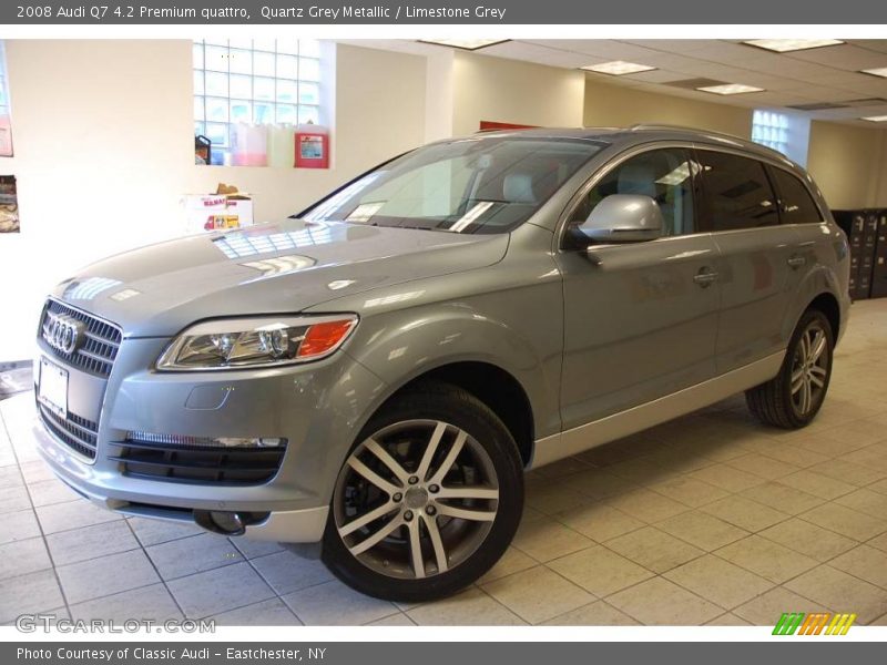 Quartz Grey Metallic / Limestone Grey 2008 Audi Q7 4.2 Premium quattro