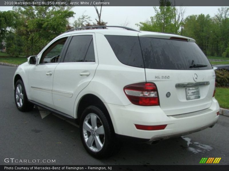 Arctic White / Cashmere 2010 Mercedes-Benz ML 350 4Matic