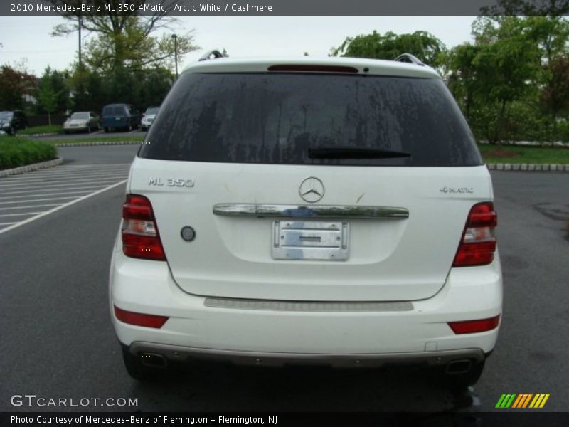 Arctic White / Cashmere 2010 Mercedes-Benz ML 350 4Matic