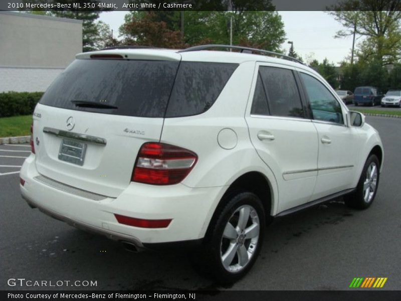 Arctic White / Cashmere 2010 Mercedes-Benz ML 350 4Matic