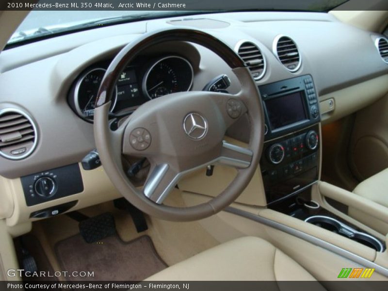Arctic White / Cashmere 2010 Mercedes-Benz ML 350 4Matic
