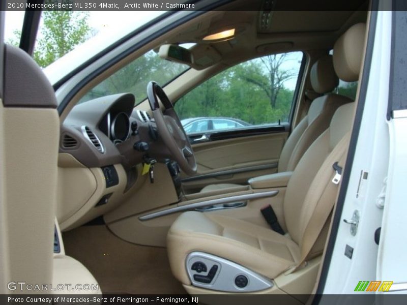 Arctic White / Cashmere 2010 Mercedes-Benz ML 350 4Matic