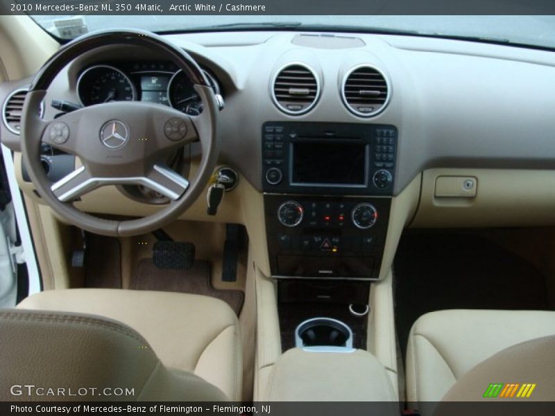Arctic White / Cashmere 2010 Mercedes-Benz ML 350 4Matic