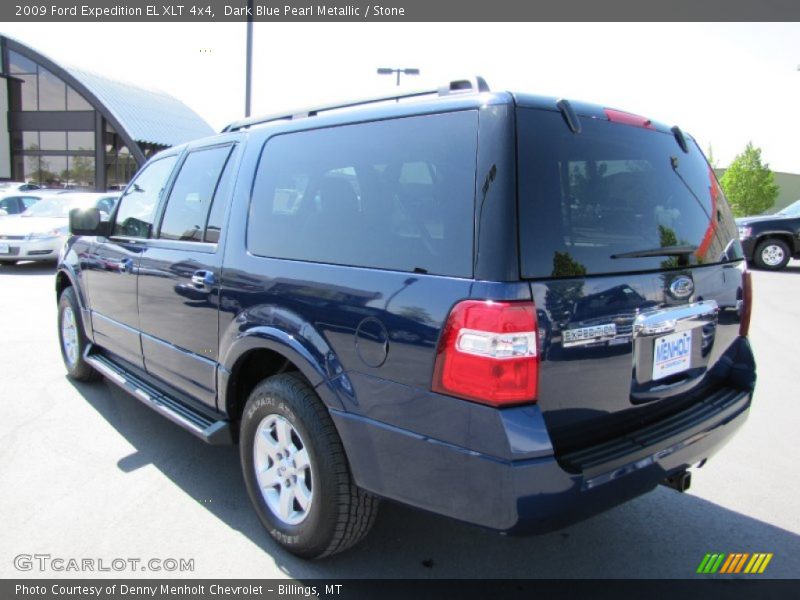 Dark Blue Pearl Metallic / Stone 2009 Ford Expedition EL XLT 4x4