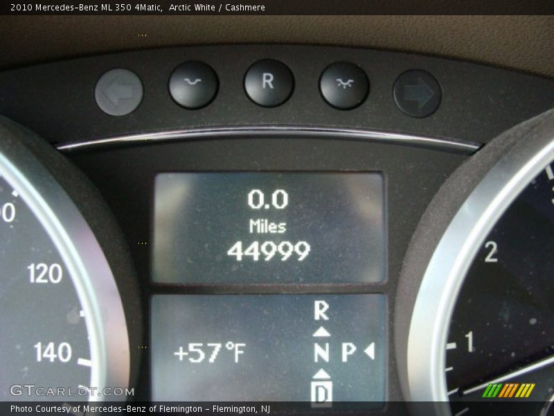 Arctic White / Cashmere 2010 Mercedes-Benz ML 350 4Matic